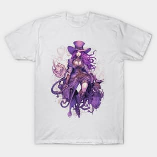 Steampunk Witch #4 T-Shirt